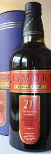 Whisky LISMORE 21 år single malt scotch whisky 70cl43% 